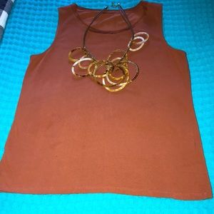 Cotton Rusty Tank Top